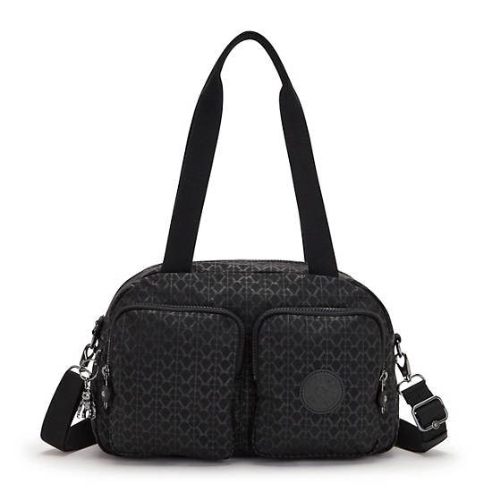 Kipling Cool Defea Printed Schoudertassen Zwart | BE 1398RV